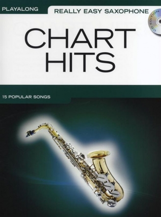 Charts Hits (+CD): for really easy saxophone