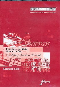 Exultate jubilate KV165 (Sopran) Playalong-CD