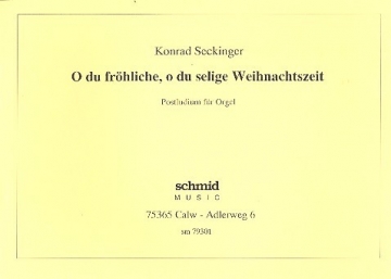 Postludium ber O du Frhliche fr Orgel