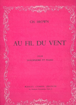 Au fil du vent pour saxophone et piano