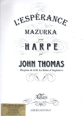 L'Esprance pour harpe