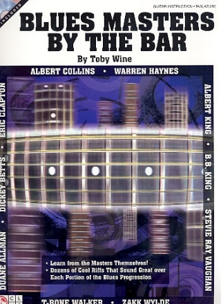 Blues Masters by the Bar (+CD): for guitar/tab