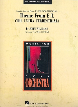 Theme From E.T: for orchestra score and parts (strings 8-8-8-4-4) score and parts
