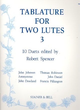 Tablature vol.3 for 2 lutes parts