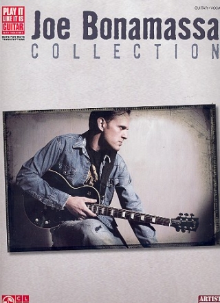 Joe Bonamassa Collection songbook vocal/guitar/tab