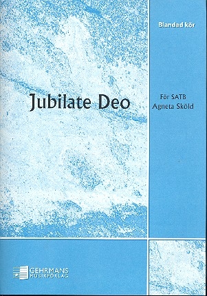 Jubilate Deo for mixed chorus a cappella score