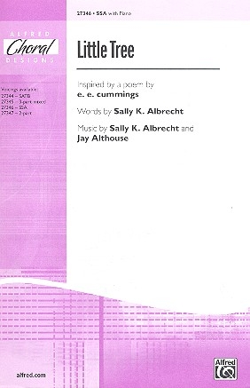 Little Tree for female chorus and piano score