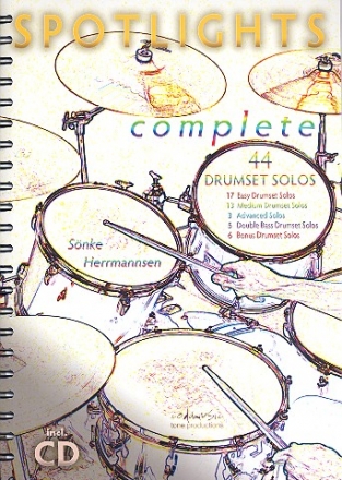 Spotlights complete (+CD) fr Schlagzeug