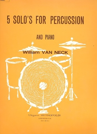 5 Solos for percussion and piano