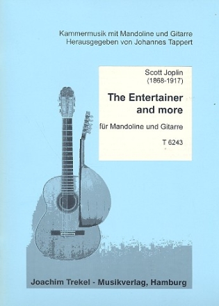 The Entertainer and more fr Mandoline und Gitarre Partitur und Stimmen
