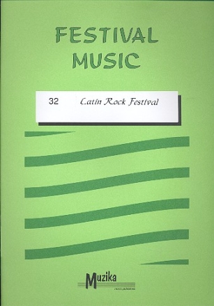 Latin Rock Festival: for wind ensemble and percussion score and parts