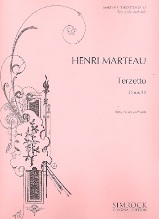 Terzett op.32 fr Flte, Violine und Viola Stimmen