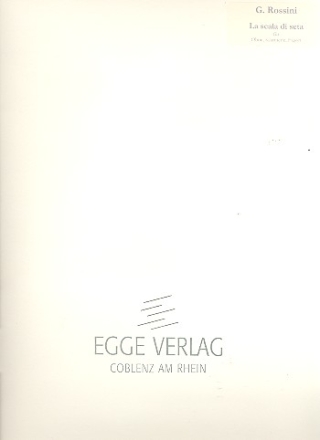 Sinfonia aus 'La Scala di Seta'  fr Oboe, Klarinette und Fagott Partitur und Stimmen