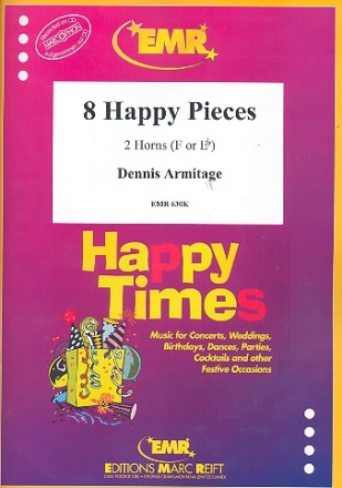 8 happy Pieces fr 2 Hrner (in F oder Es) Spielpartitur