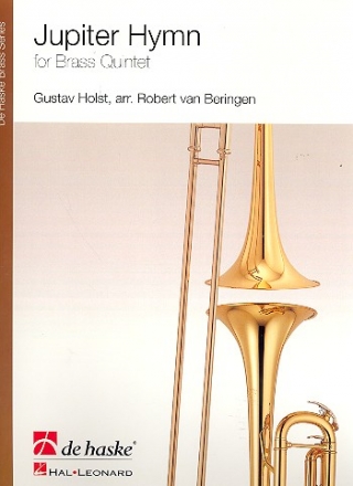 Jupiter Hymn für 2 Trompeten, Horn in F, Posaune und Tuba Partitur und Stimmen