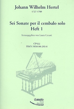 6 Sonaten Band 1 fr Cembalo