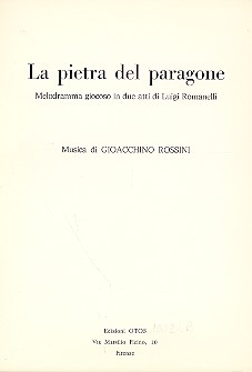 La pietra del paragone libretto