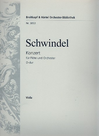 Konzert D-Dur - fr Flte und Orchester Viola