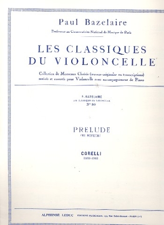 Prelude e-Moll  fr Violoncello und Klavier