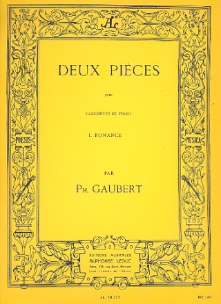 Romance pour clarinette et piano