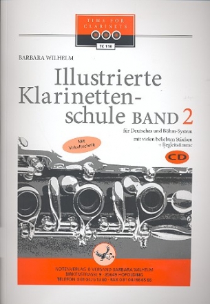 Illustrierte Klarinettenschule Band 2 (+CD) (fr deutsches und Bhm-System)