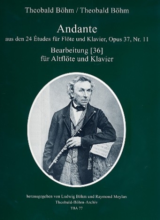 Andantino op.37,11 fr Altflte in G und Klavier