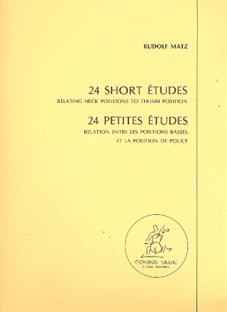 24 short tudes for violoncello