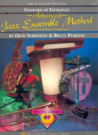 Advanced Jazz Ensemble Method (+CD): vibes and auxiliary percussion