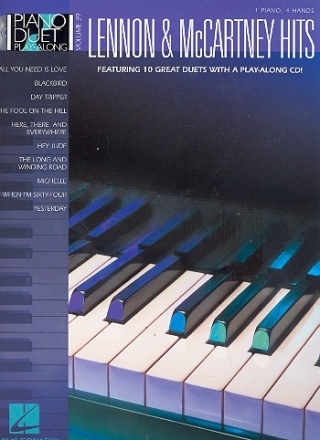 Lennon & McCartney Hits (+CD): piano duet playalong vol.39 score