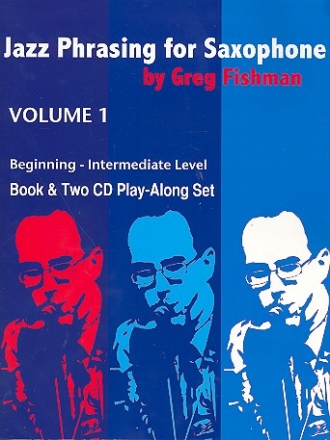 Jazz Phrasing vol.1 (+2 CD's) for Saxophone