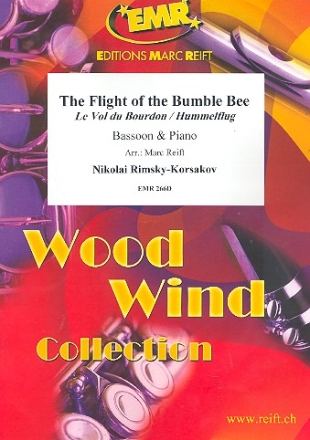 The Flight of the Bumble Bee for bassoon and piano