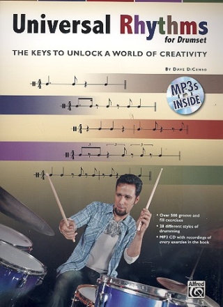 Universal Rhythms (+MP3) for drumset
