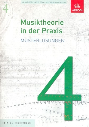 Musiktheorie in der Praxis Stufe 4 Musterlsungen