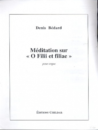 Meditation sur 