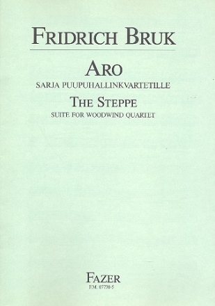 The Steppe for flute, oboe, clarinet and bassoon score and parts