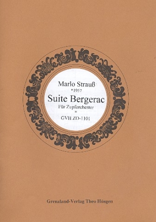 Suite Bergerac fr Zupforchester Partitur