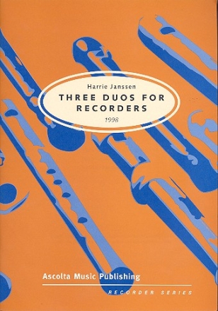3 Duos for recorders score