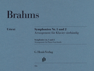 Sinfonien Nr.1 und 2 fr Klavier zu 4 Hnden Spielpartitur