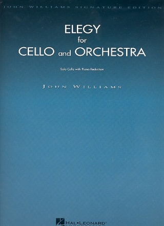 Elegy for Cello and Orchestra for cello and piano