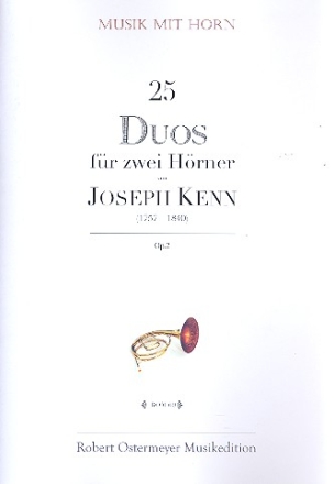 25 Duos op.2 fr 2 Hrner Partitur
