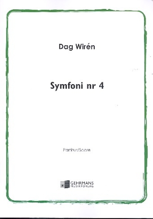 Sinfonie Nr.4 op.27 fr Orchester Partitur