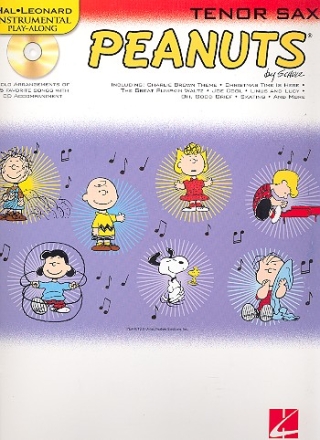Peanuts (+CD):  15 favorite songs for tenor saxophone