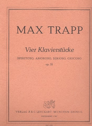 4 Klavierstcke op.35