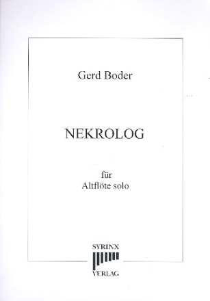 Nekrolog op.56b fr Altflte