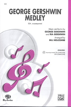 George Gershwin Medley for female chorus and piano score