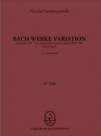 Bach Werke Variation per pianoforte