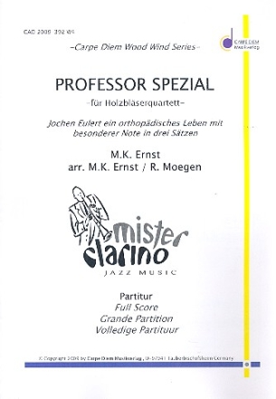 Professor Spezial fr Flte, Oboe, Klarinette und Fagott Partitur und Stimmen