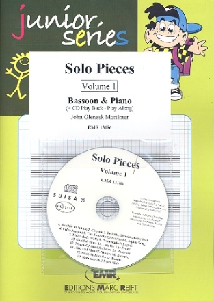 Solo Pieces vol.1 (+CD) for bassoon and piano