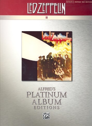 Led Zeppelin vol.2 songbook vocal/guitar/tab authentic guitar tab edition
