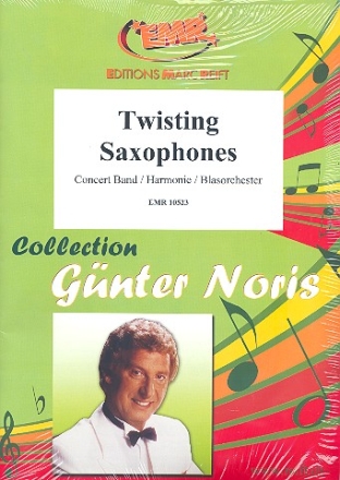 Twisting Saxophones for concert band score and parts